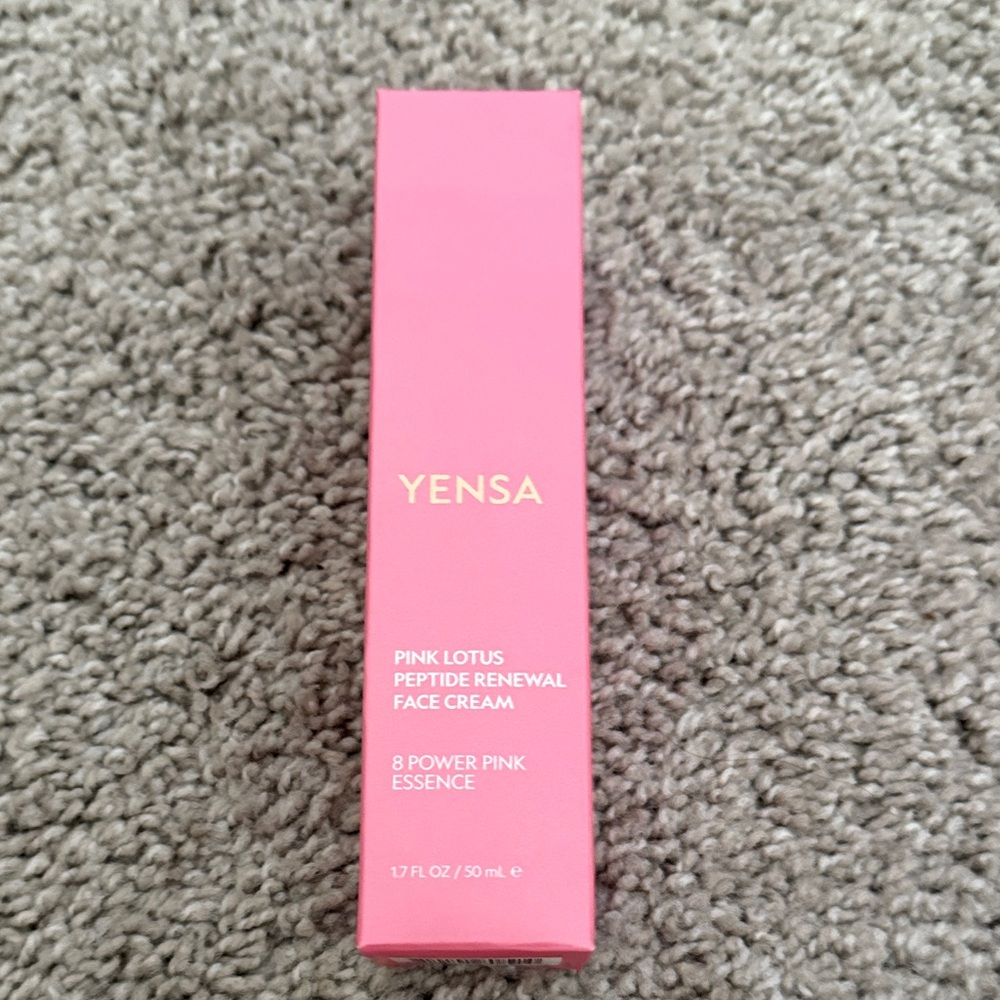 Yensa Pink Lotus Peptide Renewal Face Cream